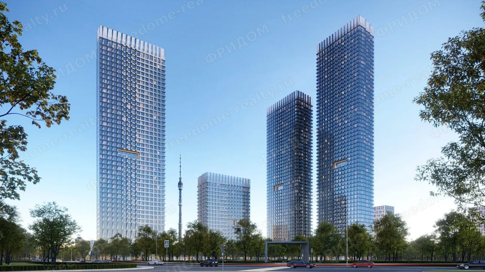 Квартал небоскрёбов Upside Towers