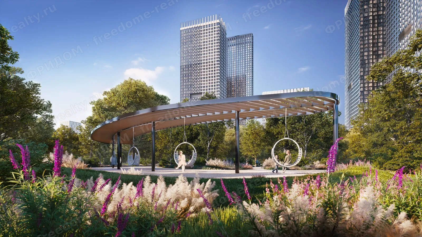 Квартал небоскрёбов Upside Towers