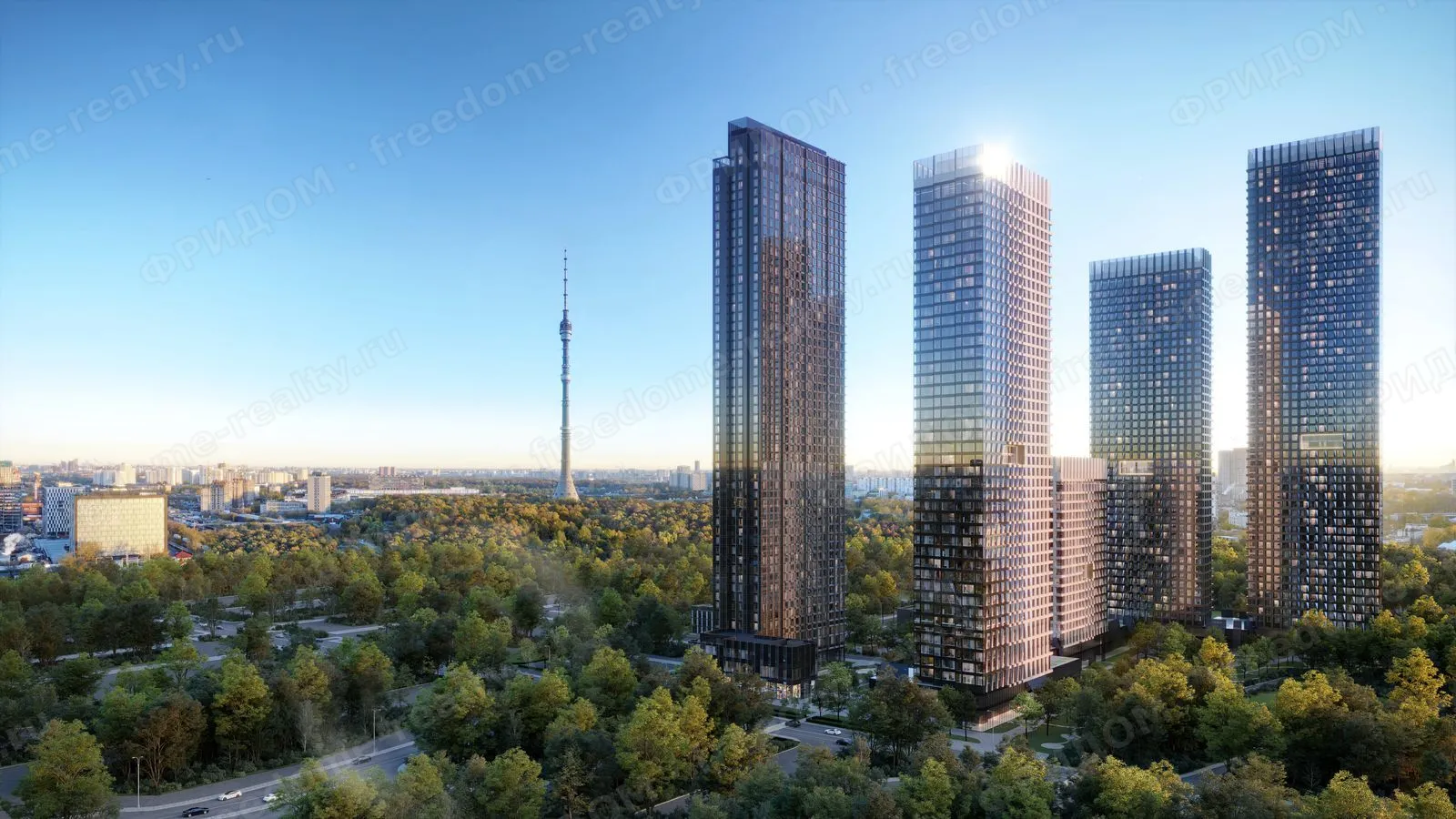 Квартал небоскрёбов Upside Towers