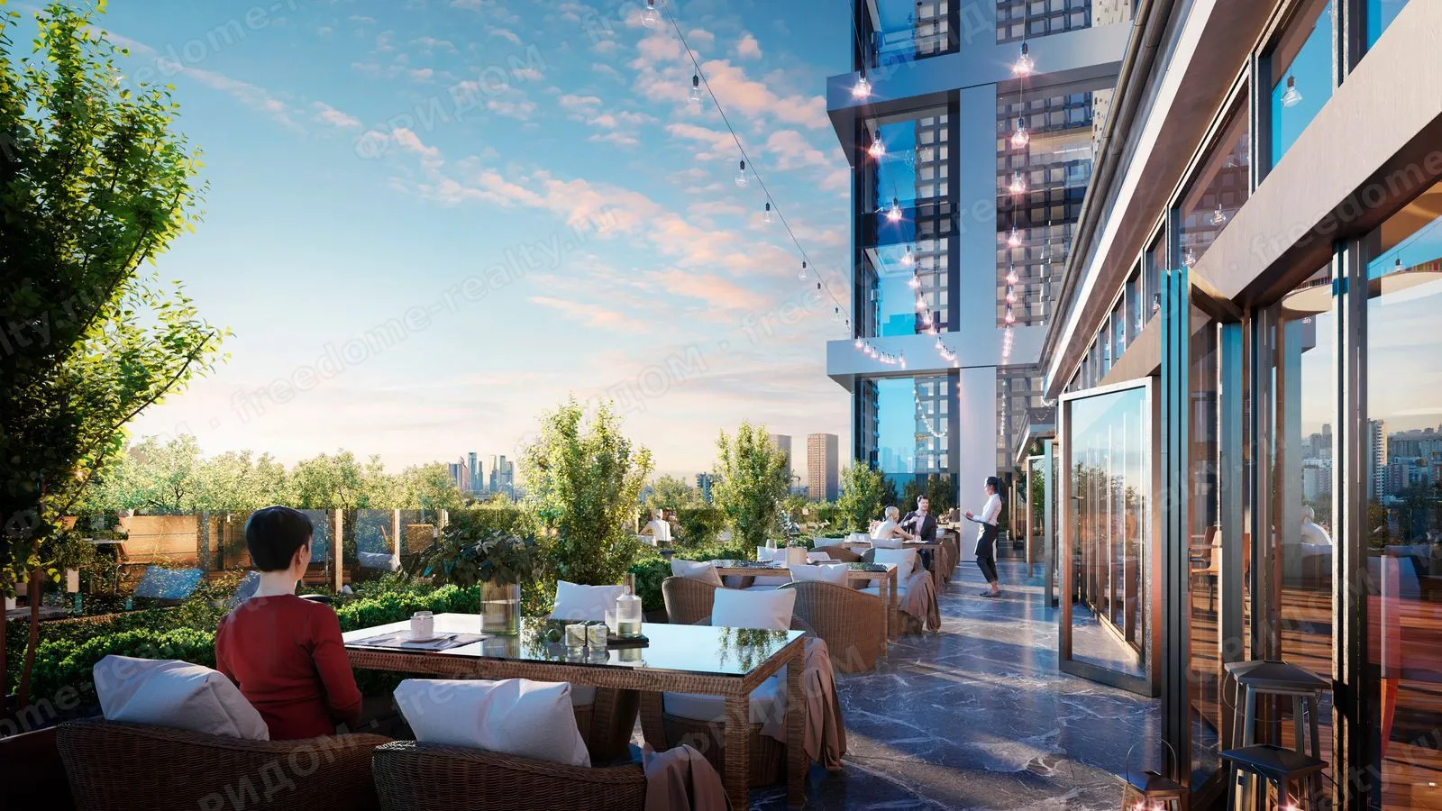 Квартал небоскрёбов Upside Towers