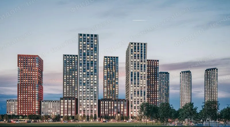 ЖК «Метрополия» — фасад и архитектура
