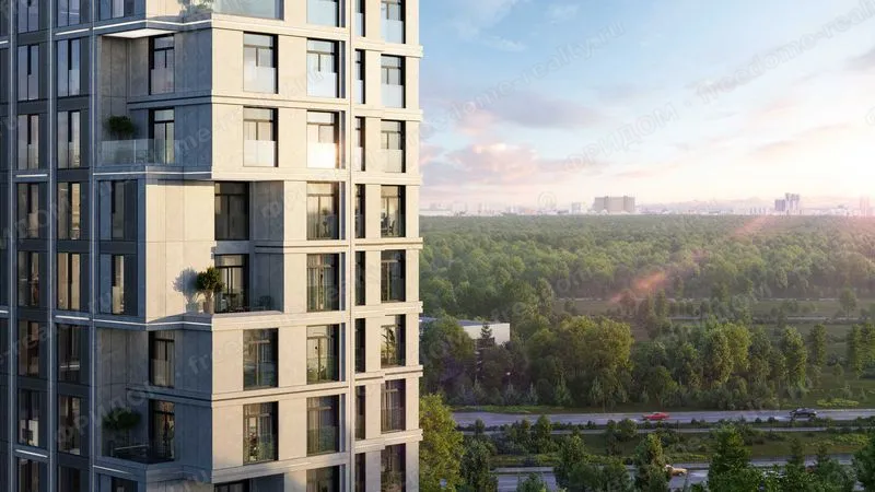 Evopark Сокольники — визуализация застройщика