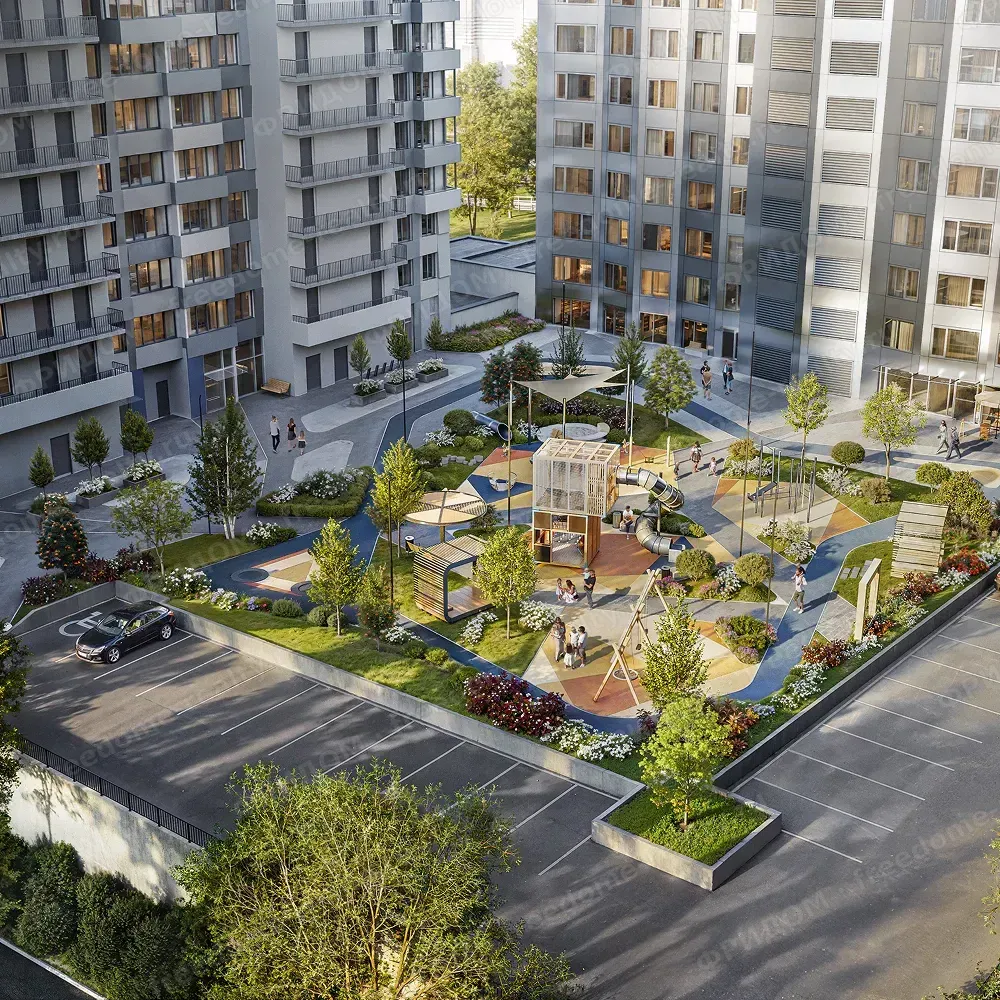 UNO Горбунова — визуализация застройщика