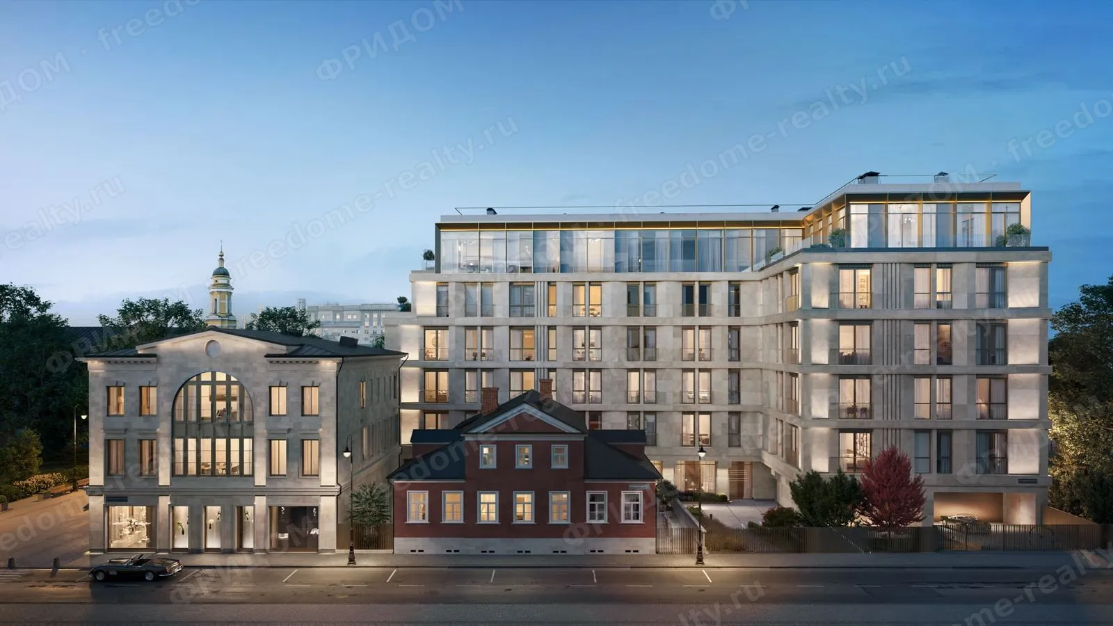 Armani/Casa Moscow Residences — визуализация застройщика