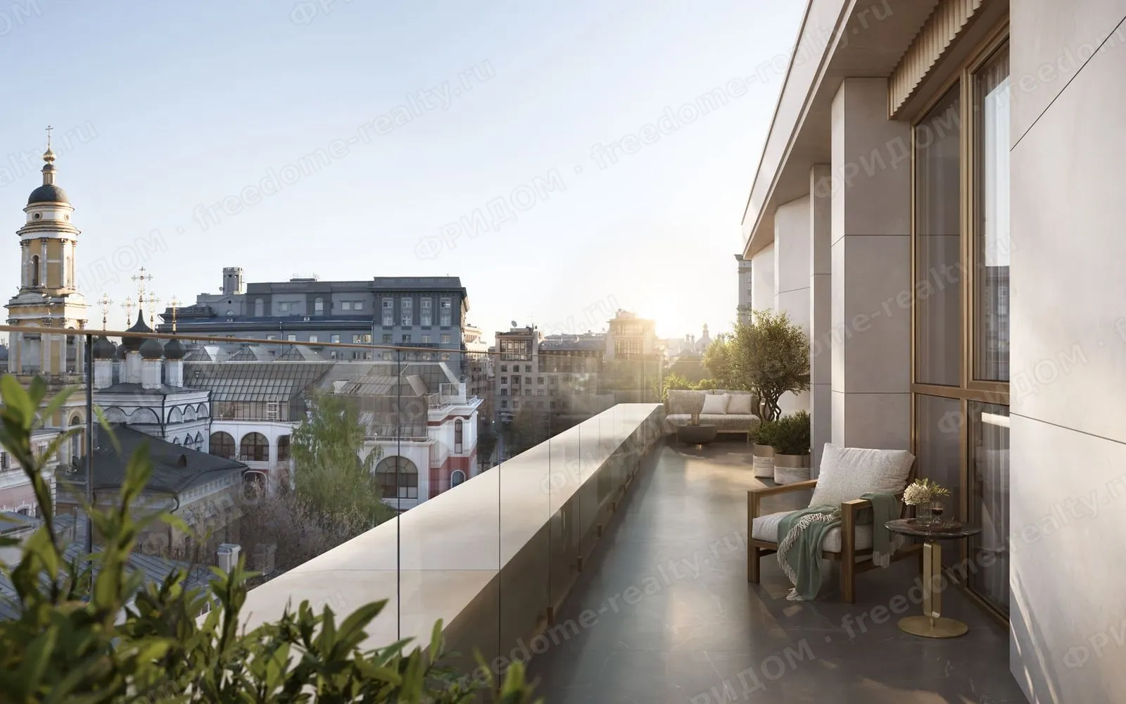 Armani/Casa Moscow Residences — визуализация застройщика