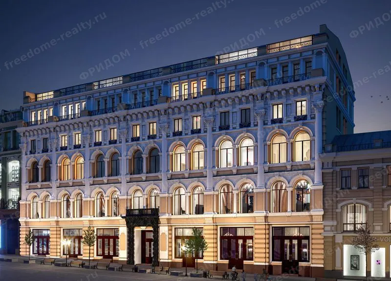Kuznetsky Most 12 by Lalique — визуализация застройщика