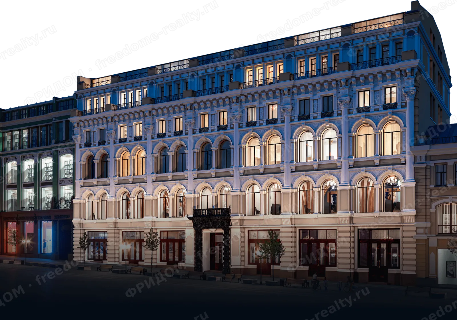 Kuznetsky Most 12 by Lalique — визуализация застройщика