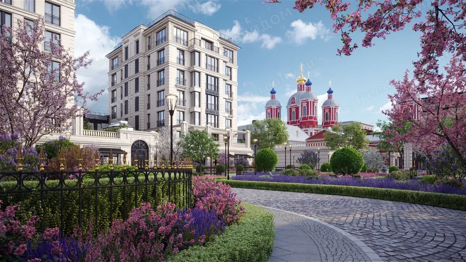 Русские сезоны — визуализация застройщика