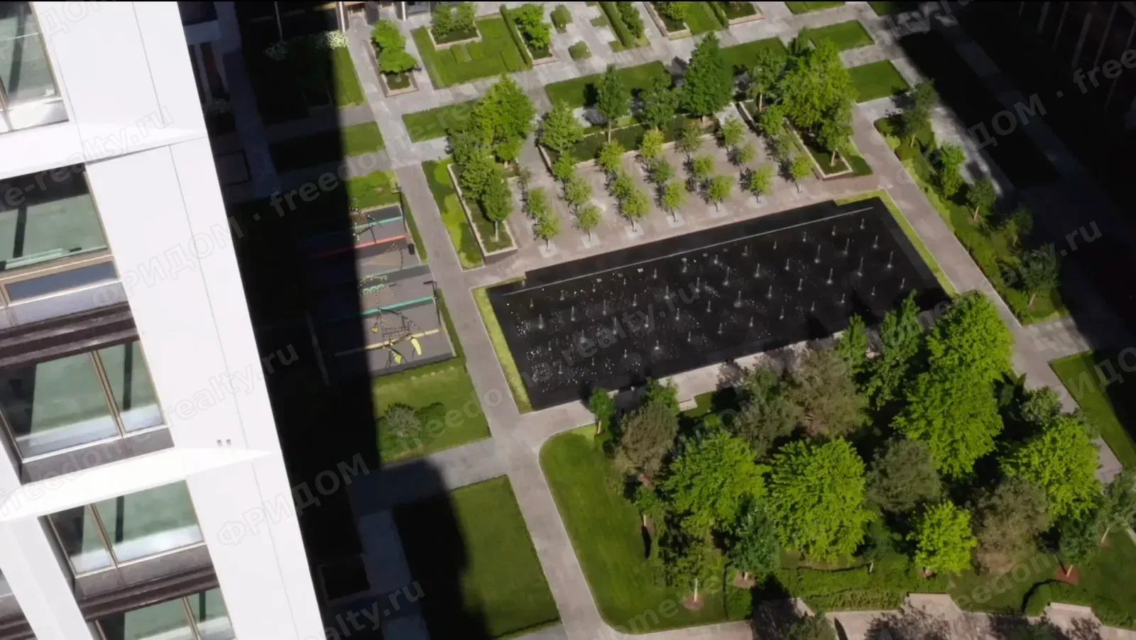 Prime Park — территория сверху застройщика