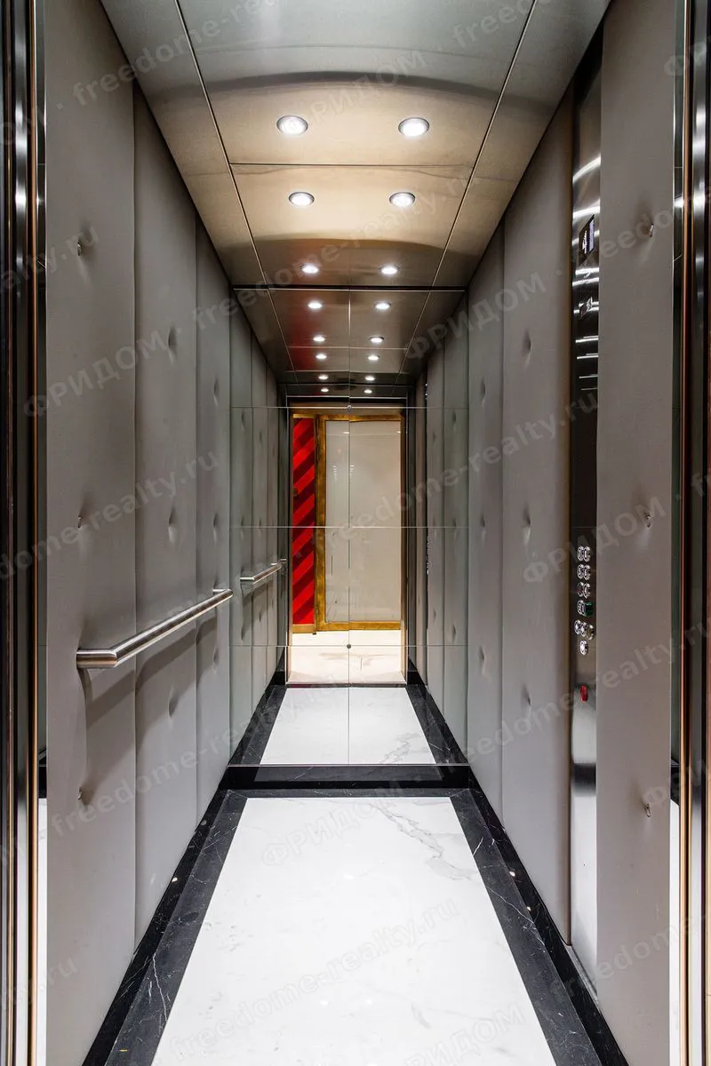 Turandot Residences — лифтовой холл, фото застройщика