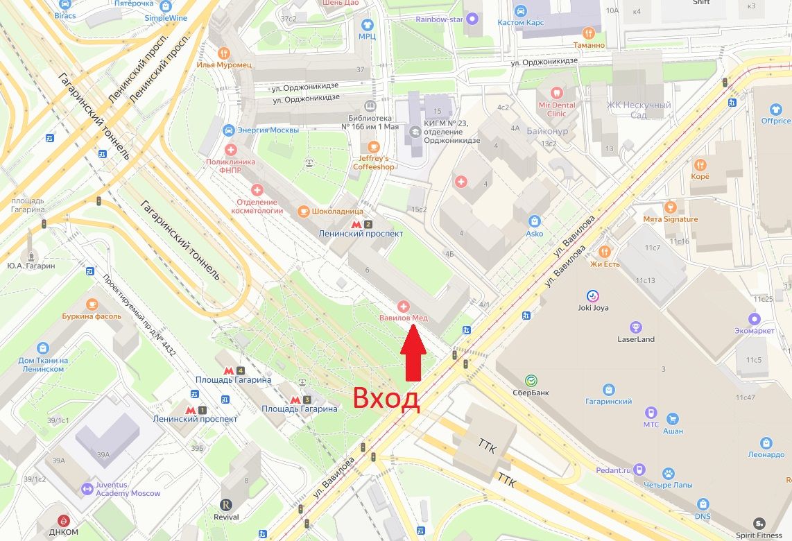 Москва, ул. Вавилова, д. 6 61,7 к.м