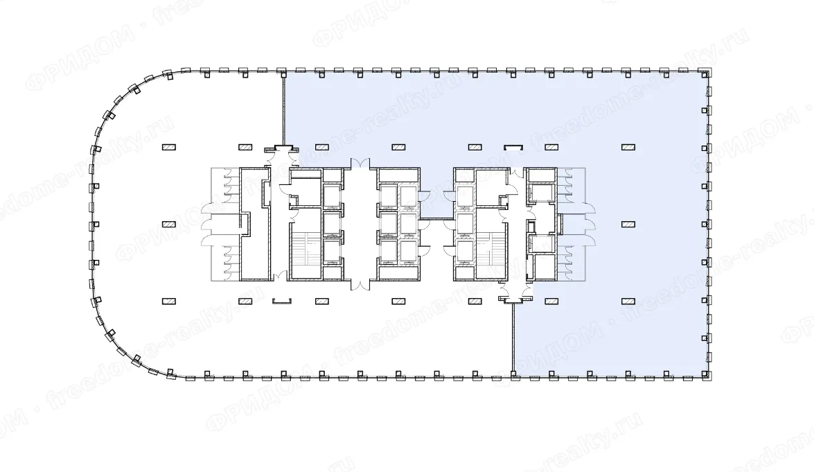БЦ STONE Савеловская Москва Двинцев ул, вл. 3 Офис 862,8кв м D2-2201