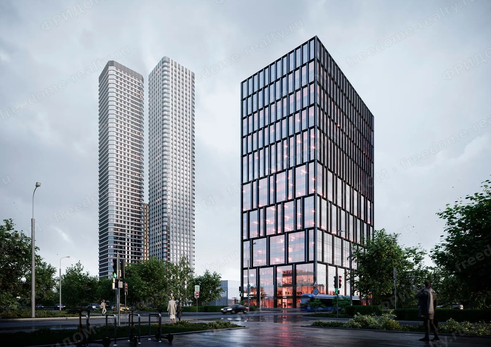 БЦ STONE Дмитровская  Москва Дмитровский проезд, вл. 1г  Офис 137,1 кв м SD-1108
