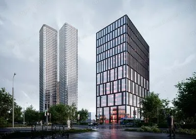 БЦ STONE Дмитровская  Москва Дмитровский проезд, вл. 1г  Офис 384,9 кв м SD-2001