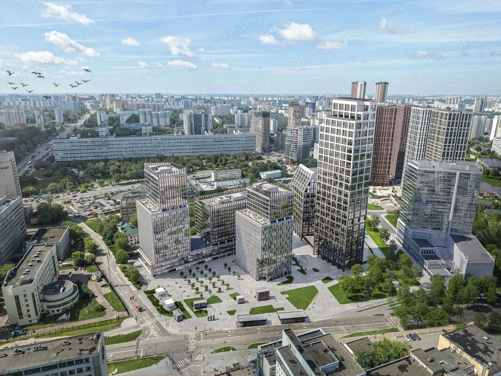 STONE Калужская Москва Старокалужское ш., вл 64 Офис 60,1 кв м К2-905