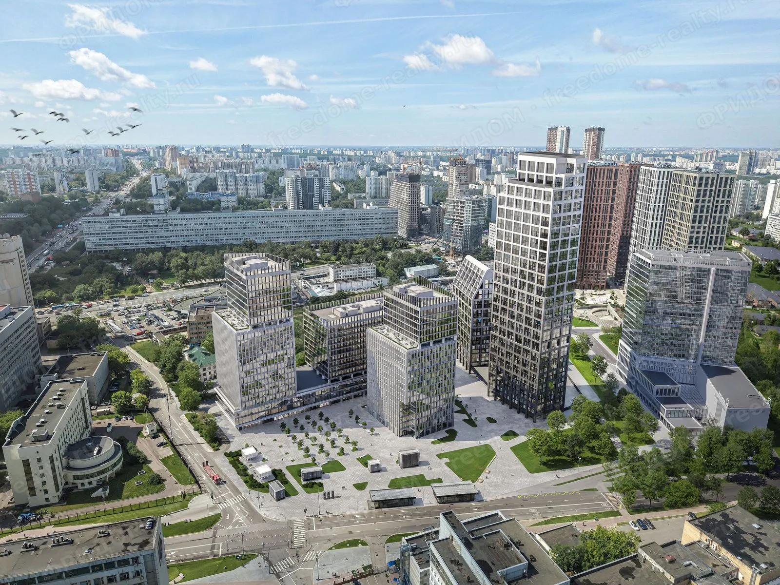 STONE Калужская  Москва Старокалужское ш., вл 64  Офис 127,0 кв м  К2-1109
