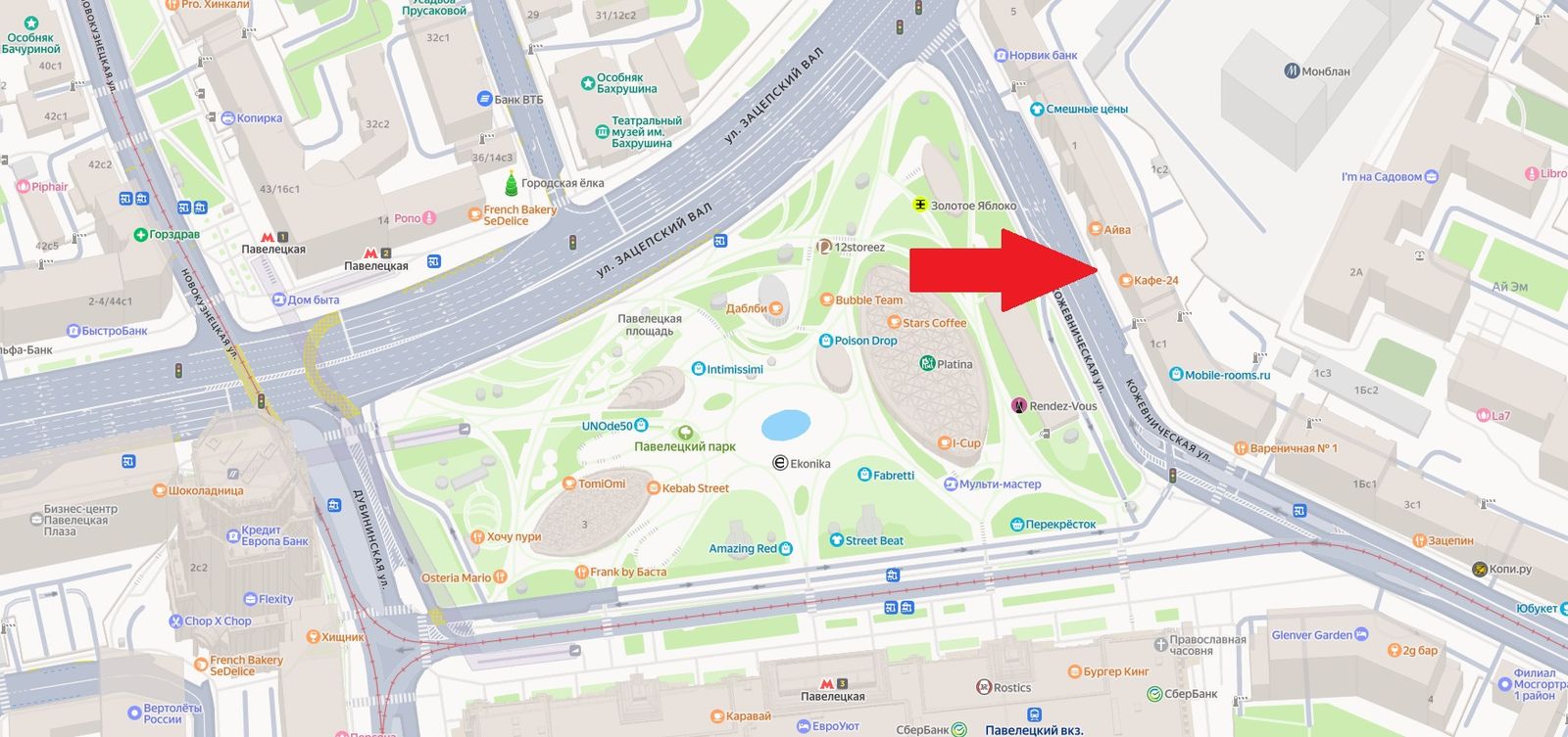 Москва, Павелецкая пл, д. 1 171 кв.м