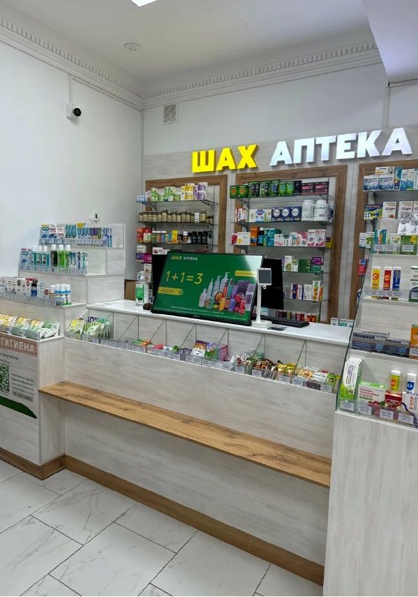 Пятерочка и Аптека Шах ул Парковая 14-я, д. 8  Торговая площадь 575,6 кв м  PARK001
