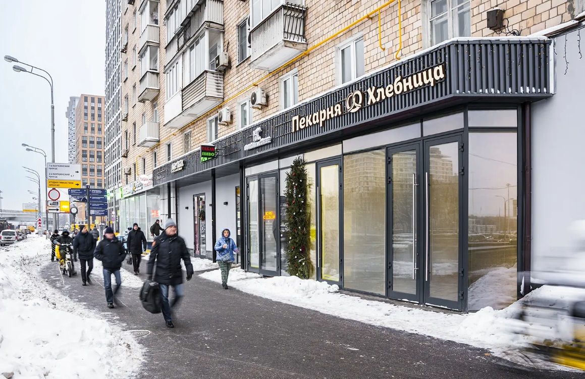 Пекарня Москва, Ленинградский проспект, д. 33 к3  72,9 кв м