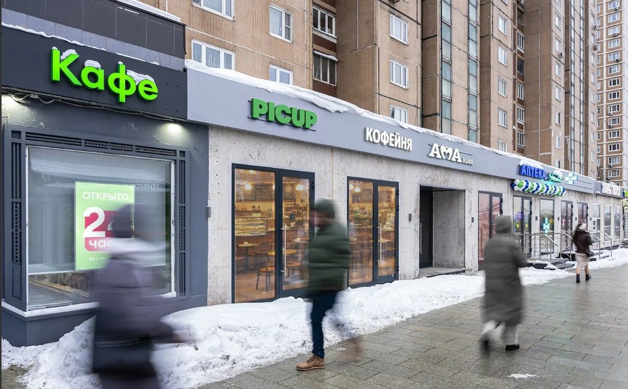 Кофейня AMA coffee Москва, Ярославское шоссе, д. 2 к2  22,5 кв м