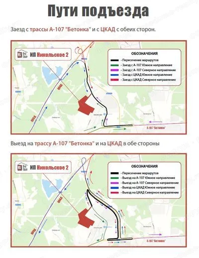 Московская обл, Дмитровский р-н, п. Икша, дер. Никольское  Складское помещение корпус 3