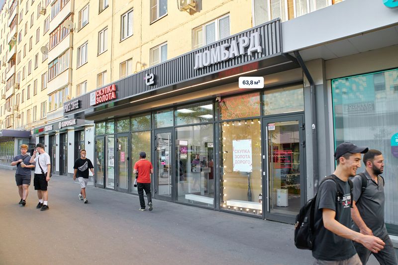Стрит-ретейл, 63,8 м²