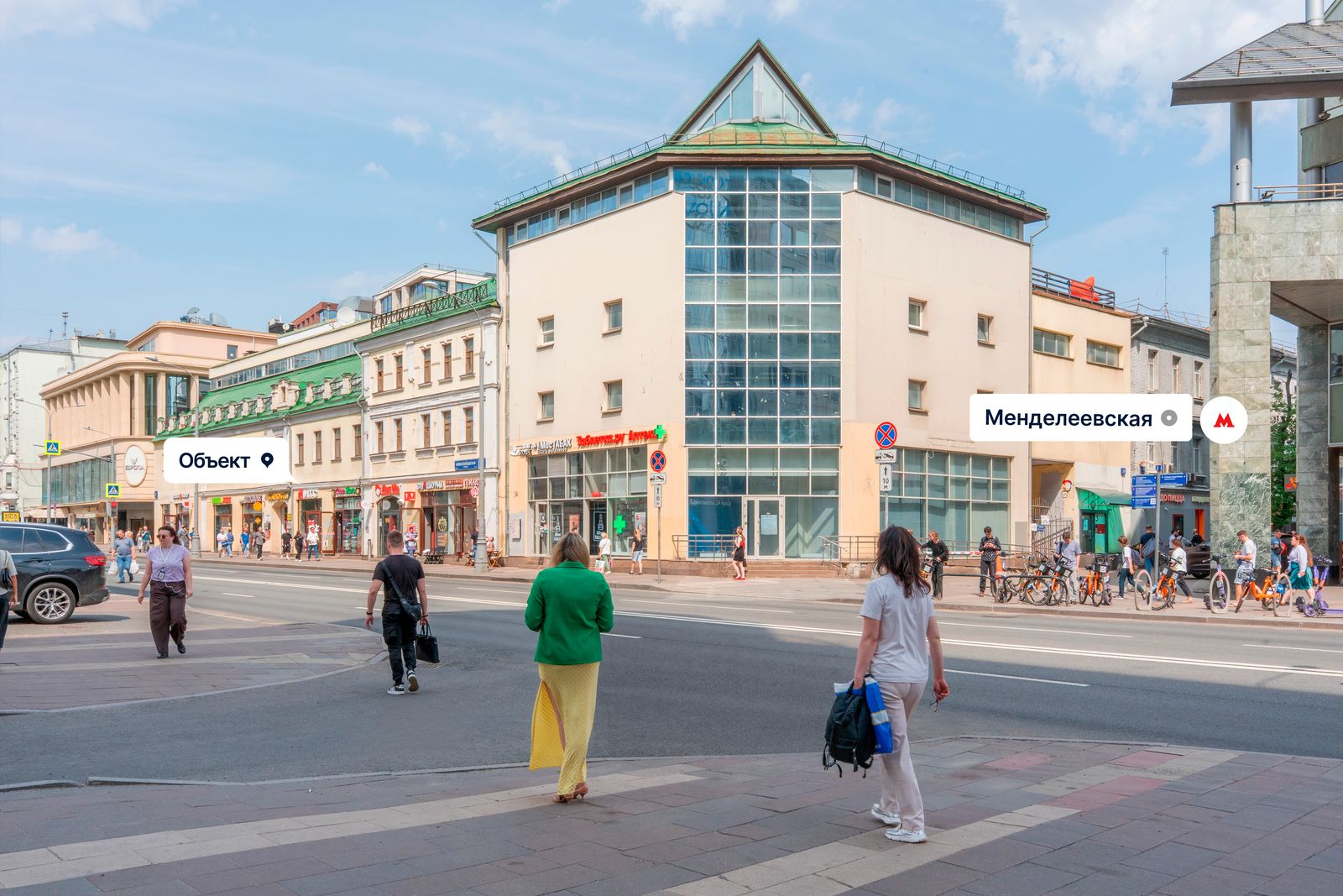 Москва, ул. Новослободская, д. 20  Помещение 17,3 кв м  МТС