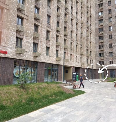 г Москва, р-н Коммунарка, кв-л 2, д 5 стр 1  Помещение 194,3 кв м  Вкусвилл