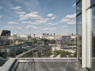 БЦ Sydney City: фасад, вид снизу
