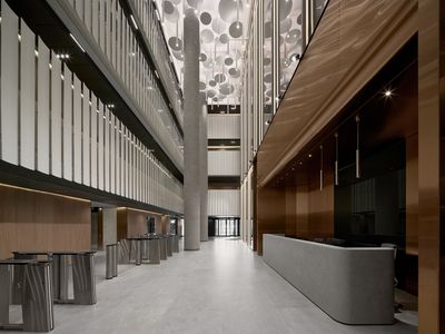 БЦ Sydney City: лобби и атриум