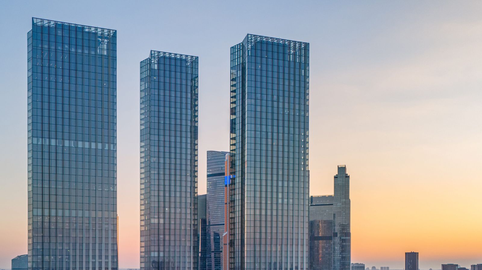 Capital Towers: фасады башен, изображение с официального сайта