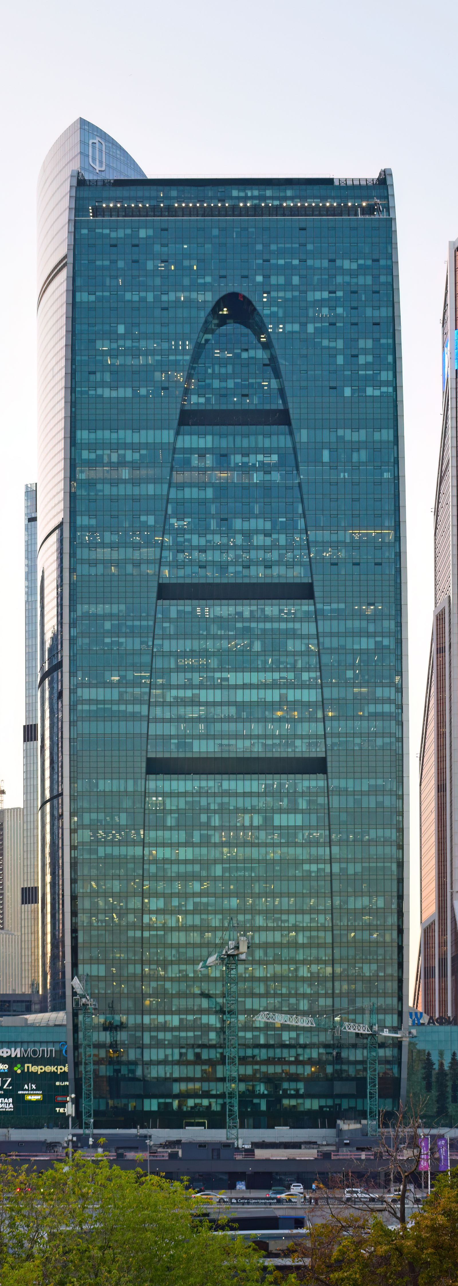 Башня «Империя» в Москва-Сити. Лицензия Wikimedia Commons: CC BY 4.0.