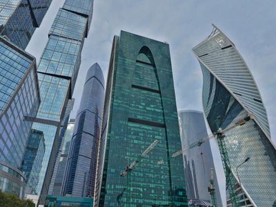 МФК «Империя» и соседние башни Москва-Сити, фото с брокерского сайта партнёра объекта