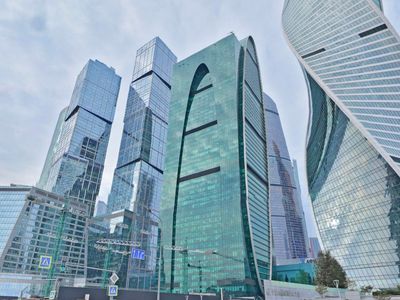 МФК «Империя» и соседние башни Москва-Сити, фото с брокерского сайта партнёра объекта