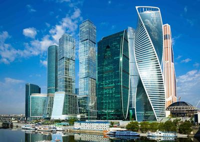 МФК «Империя» и соседние башни Москва-Сити, фото с брокерского сайта партнёра объекта