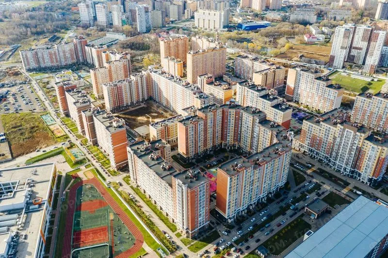 ЖК «Москва А101» — вид на кварталы сверху