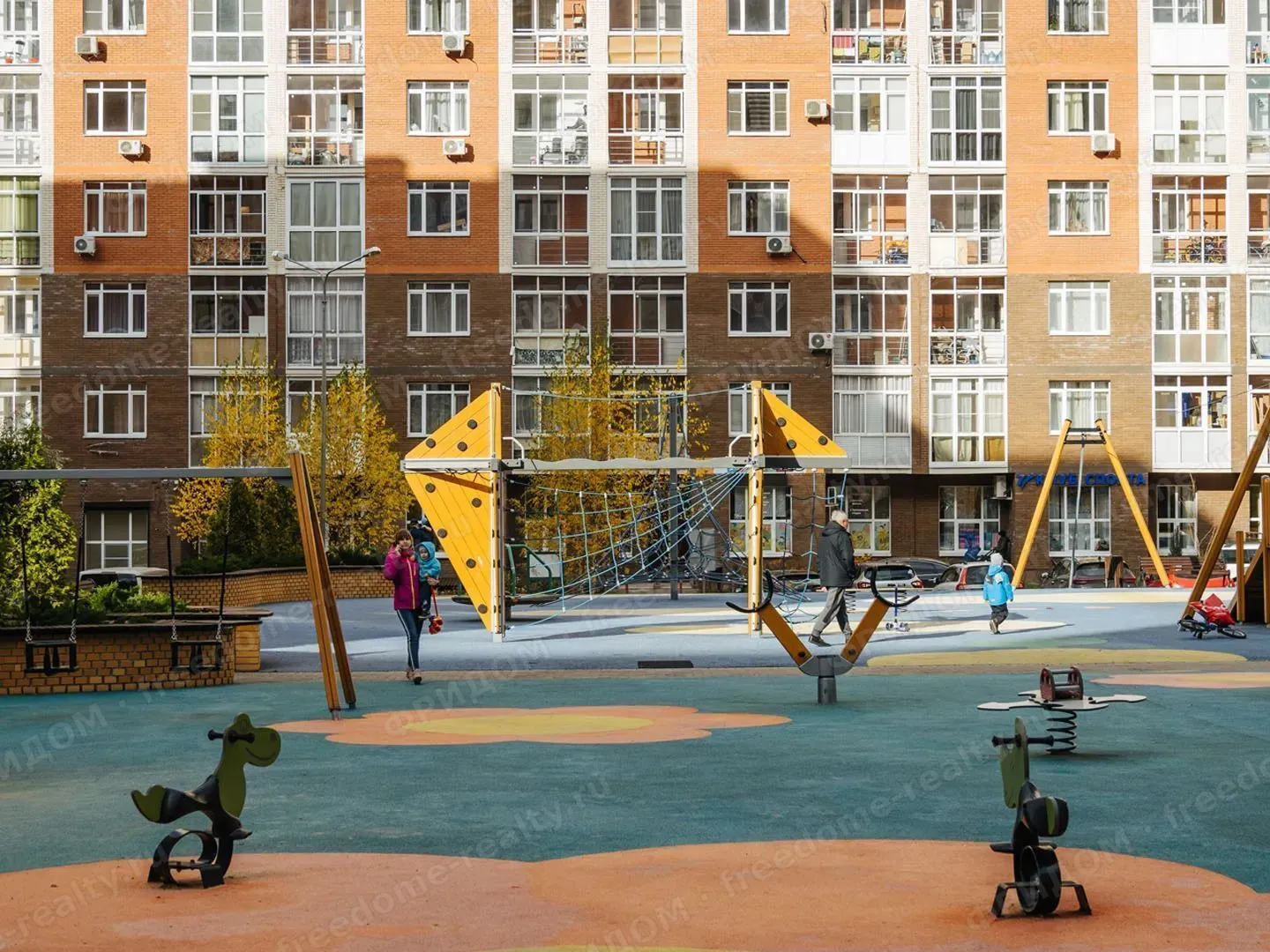 ЖК «Москва А101» — игровая зона во дворе
