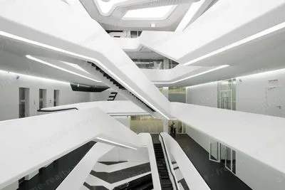 Атриум бизнес-центра Dominion Tower. Фото с официального сайта БЦ.