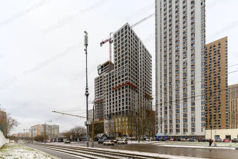 Строящийся МФК «Сиреневый парк», фото хода строительства с сайта проекта