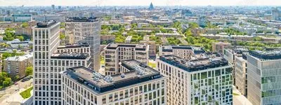 Квартал «ВТБ Арена парк», вид сверху. Фото с официального сайта.