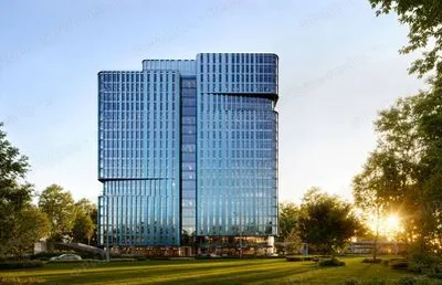 БЦ «Минто» со стороны парка (визуализация девелопера FORMA).