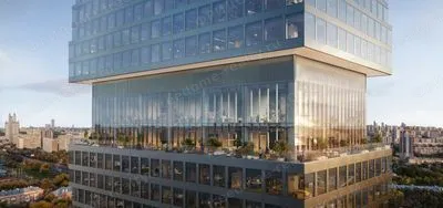 Визуализация БЦ Omni Tower: панорамная терраса. Источник: сайт проекта omnitower.moscow.