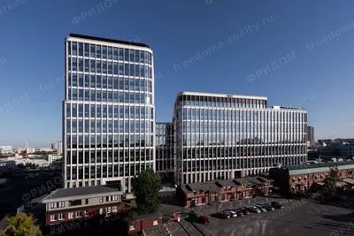 БЦ AFI Square, Грузинский Вал 11 — два корпуса, вид сверху