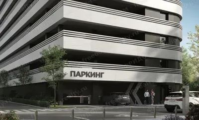 Рендер многоуровневого паркинга БЦ «Дюна Сити», официальный сайт девелопера (дюнасити.рф)