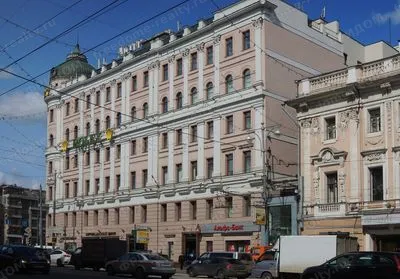 БЦ «Галерея Актёр», Тверская улица, 16, фасад здания, 2010-е годы. Автор: Shakko, лицензия Wikimedia Commons: CC BY-SA 3.0.
