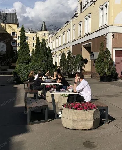 Двор и фасады корпусов «Басманного двора». Официальный сайт комплекса