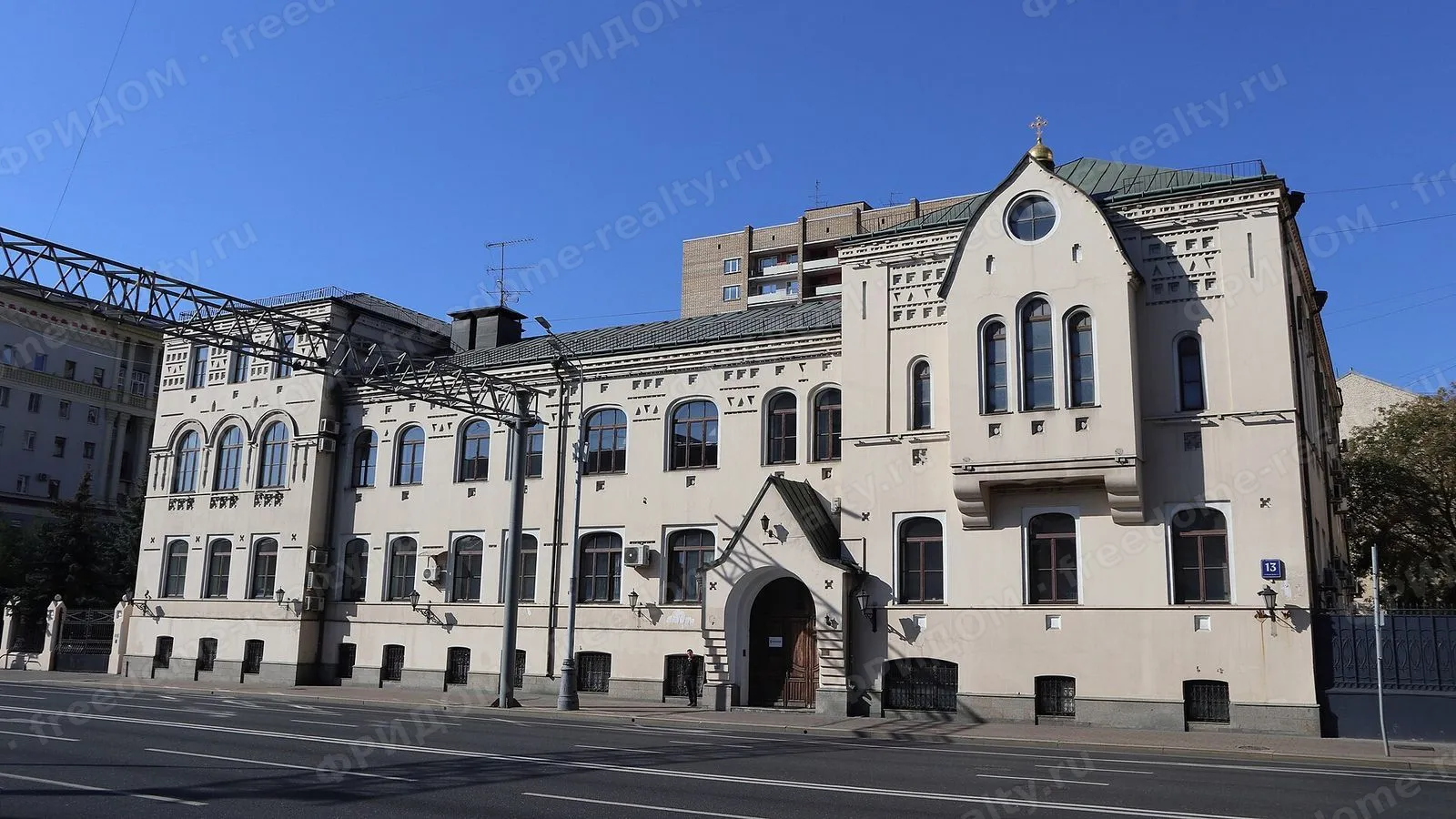 Проспект Мира, 13, стр. 1, сентябрь 2023. Фото: Александр Сигачёв. Лицензия Wikimedia Commons: CC0.