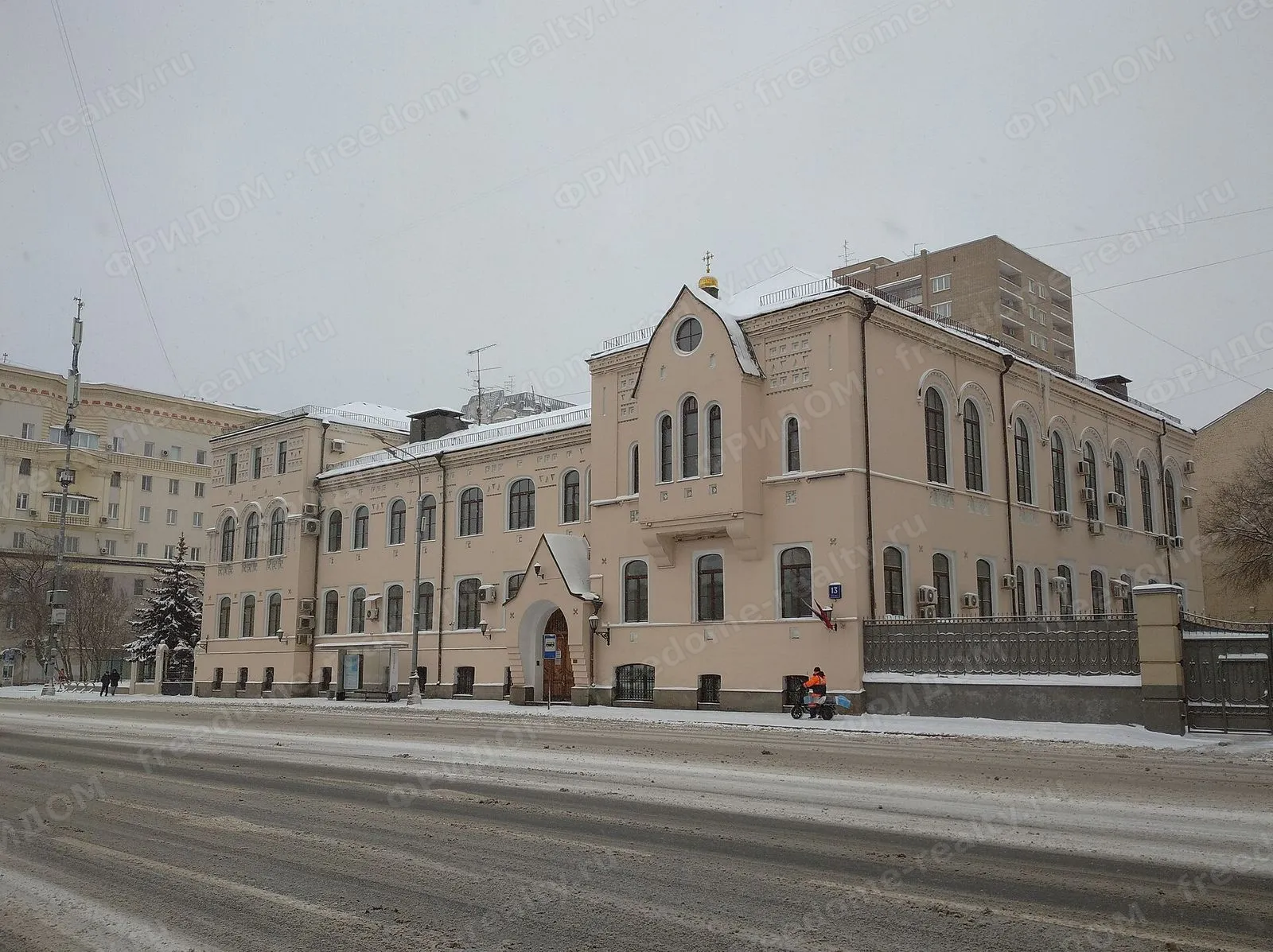 Проспект Мира, дом 13с1, январь 2026. Фото: Andreykor. Лицензия Wikimedia Commons: CC BY 4.0.